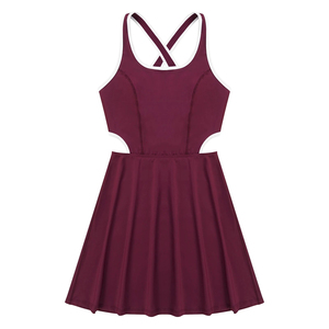 Breathable Custom Made Women Tennis Uniform Plus Size Polyester Made Women Pickleball <b>Skirt</b> Tennis Uniform - Product Image 2