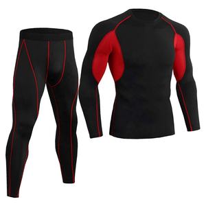 Conjuntos de Compresión Deportivos para Hombre para Gimnasio |   Trajes de Compresión Ligeros de Talla Grande con Logotipo Personalizado y Absorción de Humedad - Product Image 4