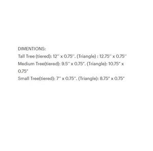 Árbol de Navidad Decorativo de Primera Calidad para Colgar y Decorar la Mesa, Ideal para Hoteles, Fiestas, Hogar y Jardín, Hecho en India - Product Image 6