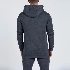 Haute qualité personnalisé hommes hiver thermique polaire cordon à capuche poche kangourou Polyester/coton matériel Anti-rétrécissement caractéristique - Product Image 6