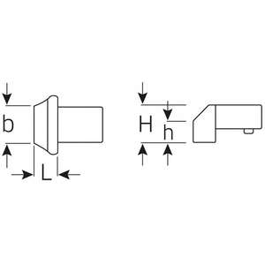 Herramienta de Inserción de Extremo Ciego Stahlwille 14x18mm para Operaciones de Perforación - Product Image 2