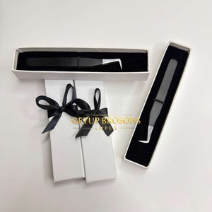 Vente en gros de pinces à cils anti-magnétiques en acier inoxydable courbé avec revêtement en poudre noire mate de haute qualité GETUP BROSONS IMPEX - Product Image 2