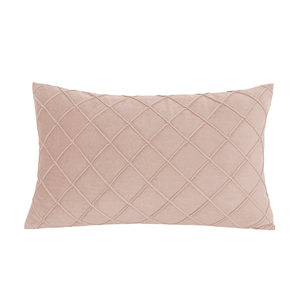 Coussin décoratif imprimé diamant, style uni, avec insert, 18x18, 12x20, 20x20 pouces, lot de 1 - Product Image 3