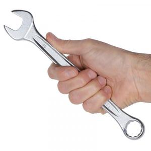 BETA Chrome-Plated Combination Wrenches Multi-Pack <b>with</b> Open and Offset Ring <b>Ends</b> - Product Image 3