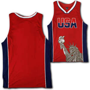 เสื้อบาสเก็ตบอลชุดกีฬาพิมพ์ลายโลโก้ชั้นดีดีไซน์ใหม่ - Product Image 3