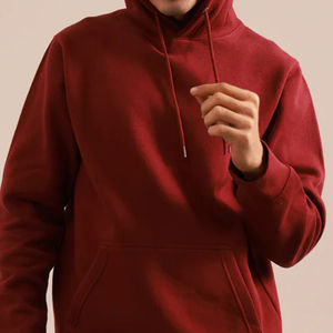 Lightweight Full Sleeves Pullover <b>Hoodies</b> For Men 100% Cotton Material Breathable Custom Made Logo Printing OEM Service - Product Image 6