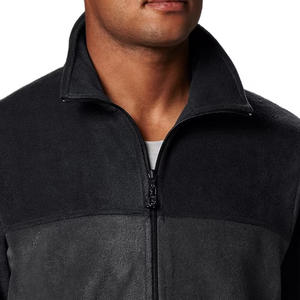 Veste d'hiver pour homme en polaire, matière chaude et douce, fermeture éclair, idéale pour la vente en gros, service OEM, manches longues, col montant - Product Image 5