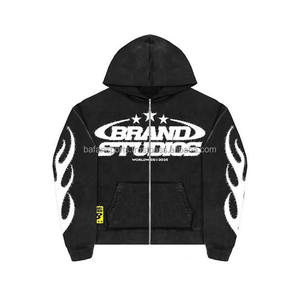 Nouveaux ensembles de survêtements à capuche pour hommes de haute qualité, 2 pièces, design solide, impression de logo personnalisé, quantité minimale de commande bas pour les commandes en gros - Product Image 4