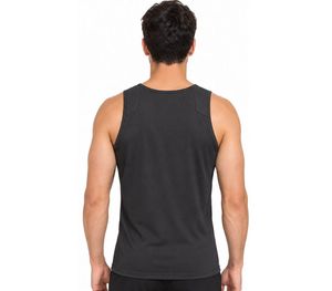 Mens Eco-Friendly Anti-UV Performance Tank <b>Top</b> Premium Fit Sleeveless Shirt with Breathable <b>Mesh</b> Panels 100% Polyester - Product Image 2