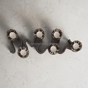 Bougeoir en pot d'argile en terre cuite Bougeoirs à cadre triangulaire fabriqués par Zahid Exports - Product Image 5