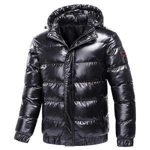 Veste d'hiver isolée avec logo personnalisé impression broderie thermique extérieur chaud manteau OEM ODM usine fournisseur fabricant - Product Image 4