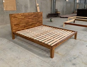 Ensemble de meubles de chambre à coucher en bois personnalisable en matériau MDF avec fonctions de rangement pour la maison, la ferme, l'hôtel et le salon - Product Image 1