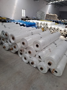 Rouleaux de tissu de bâche en polyéthylène haute densité (HDPE) en gros 90gsm à 250gsm produit de haute qualité - Product Image 4