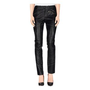 Pantalons d'hiver en cuir pour femmes, pantalons thermiques à la mode pour le temps froid - Product Image 1
