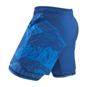 Short de grappin MMA personnalisé à imprimé sublimé pour hommes, short d'arts martiaux de haute qualité, short de boxe pour hommes - Product Image 6