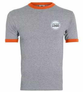 T-shirts Ringer pour hommes-Chemise à col à manches courtes pour hommes S - 4XL T Shirt - Product Image 3