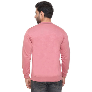 Diseñe sus propias sudaderas de cuello redondo para hombre Jersey con estampado de logotipo personalizable Ajuste relajado Color sólido Sudadera para hombre - Product Image 2
