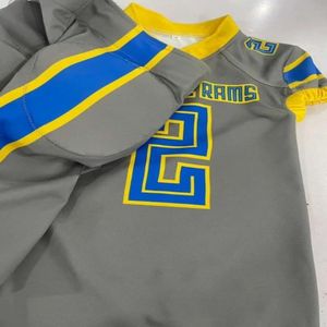 Uniformes de fútbol americano de equipo de club personalizados, uniforme de bandera de sarga, conjunto de ropa de fútbol americano, paquetes de uniformes 7v7 - Product Image 2