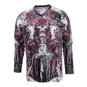 Maillot de motocross à séchage rapide, design ergonomique, maillot de motocross multi-panneaux, liberté de mouvement conçue - Product Image 2