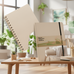 Quaderno Promozionale Giavera in Carta di Paglia Sostenibile, Gadget Ecologico - Product Image 3