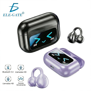 Clip apribile per cuffie wireless Bluetooth 5.4 con display LED touch e chipset JL - Product Image 1