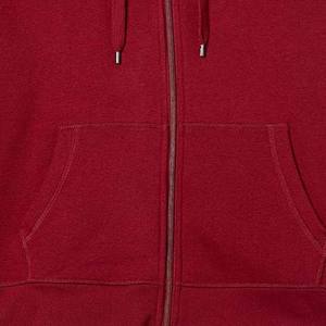 Sudaderas con Capucha y Cremallera para Hombre, 100% Algodón, Felpa Gruesa, Tallas Grandes, Personalizables, Transpirables, Estilo Urbano - Product Image 5