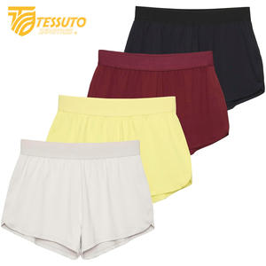 Short décontracté pour femme Respirant et confortable-Short de yoga confortable et léger pour femme avec poches - Product Image 2