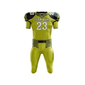 Nueva Llegada, Uniformes Deportivos Americanos Personalizados, Uniformes de Fútbol Americano con Logotipo Personalizado, Material de Primera Calidad, Corte Ajustado - Product Image 1