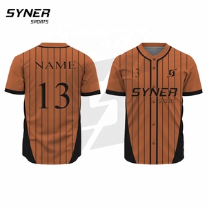 Youth Baseball <b>Shirt</b> League Uniform Adult Size Moisture-Wicking Performance Top Breathable Athletic Wear Quick-Dry Jersey - Product Image 4
