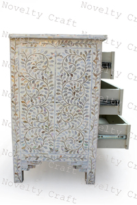 ตู้ไม้แฮนด์เมดแบบดั้งเดิมหรูหราสำหรับห้องนั่งเล่นห้องครัวแม่ฝังกระดูกเฟอร์นิเจอร์บ้านโรงแรมผู้ผลิตโดยตรง - Product Image 3