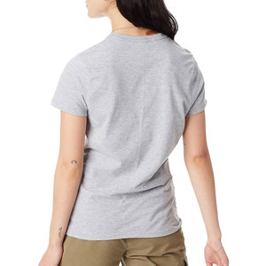 Camisetas de manga corta ajustadas de algodón Premium para mujer, camisetas regulares ajustadas transpirables de alta calidad - Product Image 5