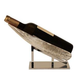 Champagne Bière Stand Décor À La Maison En Laiton Antique Table Top De Luxe Designer Hôtel Décoration Porte-Bouteille - Product Image 1