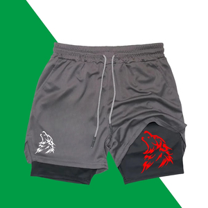 Pantalones cortos informales para hombre, novedad de verano, pantalones de entrenamiento de baloncesto de moda de algodón puro para correr, asequibles y refrescantes - Product Image 1