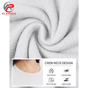 Venta caliente camisa de cuatro vías estiramiento cómodo de alta calidad equitación manga larga mujeres cuello redondo - Product Image 6