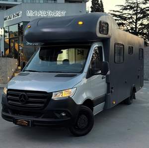 Nuevos remolques de caravana de casa rodante móvil 4WD de lujo para exteriores con inodoro Camper Mini Camper Off Road RV Camper Van para acampar. - Product Image 5