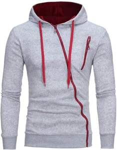 Alta demanda de alta calidad transpirable cremallera hasta hombres sudaderas con capucha bajo precio personalizado hombres sudaderas con capucha mejor opción moda algodón hombres sudaderas con capucha - Product Image 2