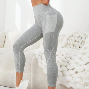 Unique Design Women's Formal <b>Leggings</b> with <b>Low</b> <b>Waist</b> High Quality Breathable & Anti-Bacterial Fashionable Style Hot Sales - Product Image 5
