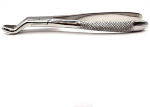 Forceps d'extraction en acier inoxydable de qualité supérieure, style et couleur optimaux, pour usage dentaire, poignée ergonomique, qualité A+ par SurgiRight - Product Image 5