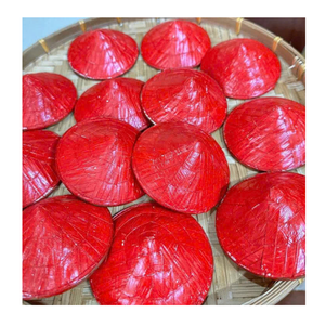 Mini chapeau conique vietnamien mignon fait à la main, mini non la pour souvenir, décoration, cadeau de voyage en provenance du Vietnam - Product Image 4