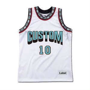 Top broderie personnalisée dernière conception de maillot de basket-ball maillots de basket-ball personnalisés tendance dans le monde entier 2025 - Product Image 5