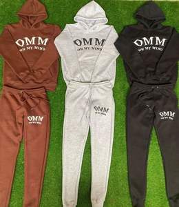 Traje de sudor ligero de alta calidad para hombre Patrón sólido personalizado Precios al por mayor Nueva llegada - Product Image 5