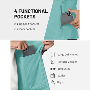 Chaleco polar personalizado para exteriores con logotipo estampado bordado chaqueta sin mangas de invierno ropa de moda proveedor OEM - Product Image 3