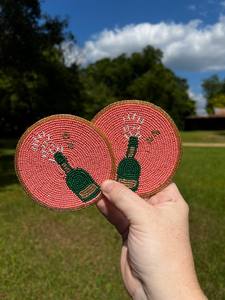 Dessous de verre en noyer Ensembles de dessous de verre en bois de noyer-Qualité supérieure - Product Image 3