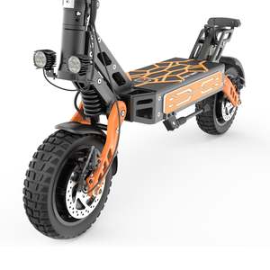 รถมอเตอร์ไซค์ออฟโรด NANROBOT F7 มอเตอร์ไร้แปรงถ่าน 1000 วัตต์ แบตเตอรี่ลิเธียม 52 โวลต์ 20.8 แอมป์ชั่วโมง ความเร็วสูงสุด 37 ไมล์ต่อชั่วโมง รับน้ำหนักได้ 330 ปอนด์ ระยะทางวิ่ง 31 ไมล์ - Product Image 1
