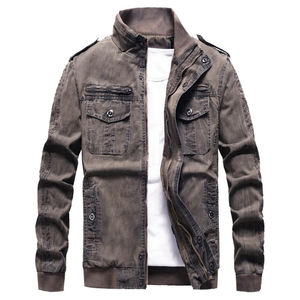 Chaqueta Vaquera sin Cuello para Hombre, Talla Grande, Invierno, Transpirable, Estilo Nuevo, Casual, Color Sólido, Moda Urbana, Personalidad - Product Image 3