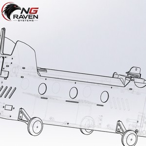 Hélicoptère télécommandé personnalisable Chinook Tandem à double rotor 450 avec moteur sans balais, caméra 1080p, transmission 1000m - Product Image 3