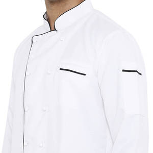 Professional Men's Chef <b>Uniform</b> Unique Kitchen Wear with Heat Resistance for Restaurants and <b>Hotels</b> Factory Direct Sale - Product Image 5