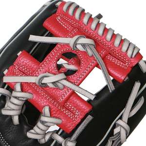 Guantes de Béisbol Profesionales Personalizados de Cuero de Alta Calidad para Jugadores de Campo Exterior Orientación para Zurdos - Product Image 2