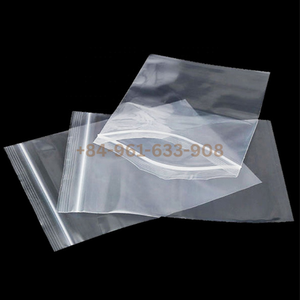 Sacs en plastique à fermeture éclair transparents personnalisés sac de pochette d'emballage à fermeture éclair à glissière de stockage en PE transparent - Product Image 4