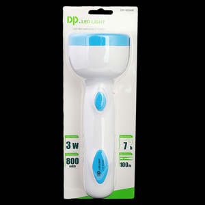 Lampe torche LED rechargeable (DP-9034) - Bleue - Product Image 5